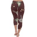 Rabbits, Owls And Cute Little Porcupines  Capri Winter Leggings  View4