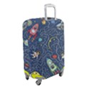 Illustration Cat Space Astronaut Rocket Maze Luggage Cover (Small) View2