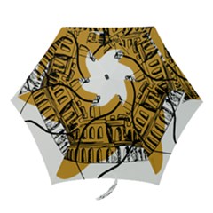 Colosseo Draw Silhouette Mini Folding Umbrellas by ConteMonfrey