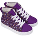 pattern seamless floral leaf Kids  Hi-Top Skate Sneakers View3