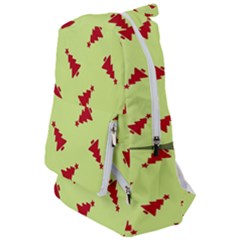 Red Christmas Tree Green Travelers  Backpack by TetiBright