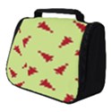 Red Christmas Tree Green Full Print Travel Pouch (Small) View1