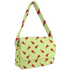 Red Christmas Tree Green Courier Bag by TetiBright