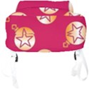 Orange Ornaments With Stars Pink Full Print Backpack View4