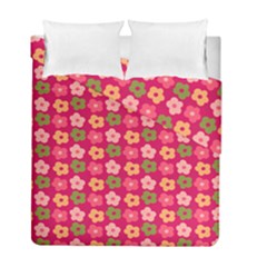 Little Flowers Garden   Duvet Cover Double Side (full/ Double Size)