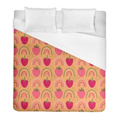 The Cutest Harvest   Duvet Cover (full/ Double Size)