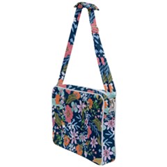 Flowers Flower Flora Nature Floral Background Painting Cross Body Office Bag by Wegoenart