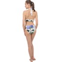 Vintage Shabby Chic Dragonfly Halter Side Cut Swimsuit View2