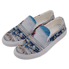 Fishes In Lake Garda Men s Canvas Slip Ons by ConteMonfrey