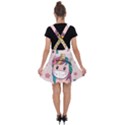 Cartoon Unicorn Fantasy Velvet Suspender Skater Skirt View2