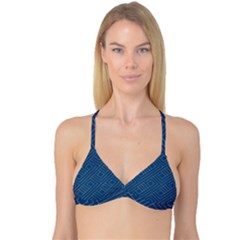 Abstract Geometry Pattern Reversible Tri Bikini Top by Ravend