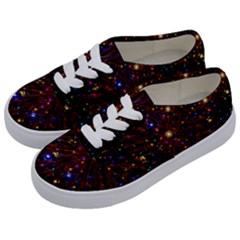 Abstract Background Star Wallpaper Kids  Classic Low Top Sneakers by Wegoenart