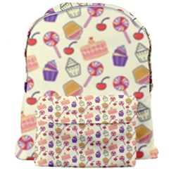 Cupcake Pattern Lollipop Giant Full Print Backpack by Wegoenart