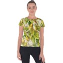 Pear Fruit Tree Organic Pattern Short Sleeve Sports Top  View1