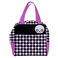 Cute Skulls Boxy Hand Bag by flowerland