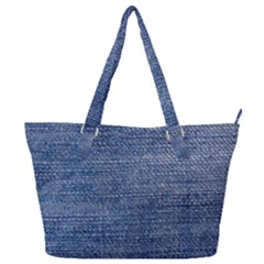 Jeans Full Print Shoulder Bag