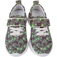 Man Butterfly Drawing Motif Pattern Kids  Velcro Strap Shoes by dflcprintsclothing