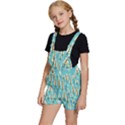 Vector-white-cartoon-trees-pattern Kids  Short Overalls View2