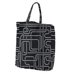 Illustration Circuit Cpu Pcb Electronic Wires Giant Grocery Tote