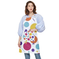 Background Polka Dot Pocket Apron by Ravend