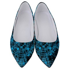 Network Circuit Board Trace Women s Low Heels by Ravend