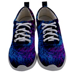 Symmetry Awesome 3d Digital Art Graphic Pattern Vortex Mens Athletic Shoes by danenraven