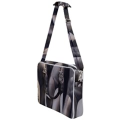 Three Graces Sculpture Detail Cross Body Office Bag by dflcprintsclothing