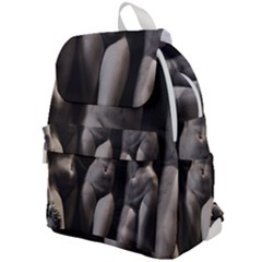 Three Graces Sculpture Detail Top Flap Backpack by dflcprintsclothing