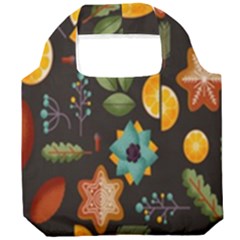 Christmas Seamless Pattern Foldable Grocery Recycle Bag by Jancukart