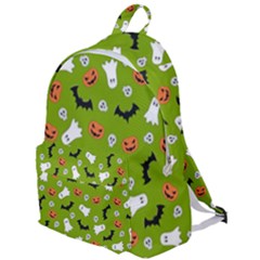 Pattern Seamless Halloween Fall The Plain Backpack by Wegoenart