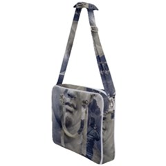 Men Taking Photos Of Greek Goddess Cross Body Office Bag by dflcprintsclothing