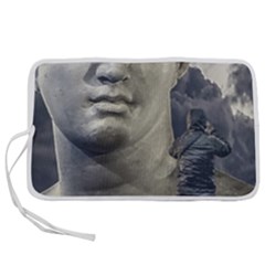 Men Taking Photos Of Greek Goddess Pen Storage Case (l) by dflcprintsclothing