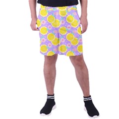 Purple Lemons  Men s Pocket Shorts by ConteMonfrey