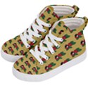 Guarana Fruit Brown Kids  Hi-Top Skate Sneakers View2