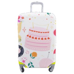 Its Time To Celebrate Luggage Cover (medium) by ConteMonfrey