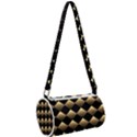 Golden Chess Board Background Mini Cylinder Bag View2