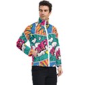 Comic Colorful Seamless Pattern Men s Bomber Jacket View2