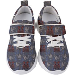 Armenian Ornaments Kids  Velcro Strap Shoes by Gohar