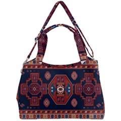 Armenian Carpet Double Compartment Shoulder Bag by Gohar