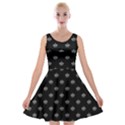 Royalty Crown Graphic Motif Pattern Velvet Skater Dress View1