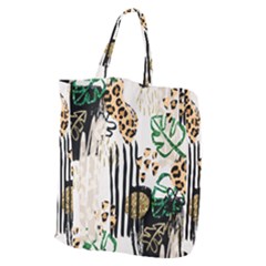 Modern Jungle Giant Grocery Tote