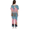 Gondola Ride   Batwing Lightweight Chiffon Jumpsuit View2