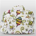 Bee Doodle Cartoon MacBook Pro 13  Shoulder Laptop Bag  View3