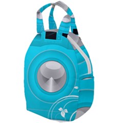 Blue Washing Machine, Electronics Travel Backpacks by Jancukart