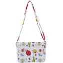 Cute Cartoon Insects Seamless Background Shoulder Bag with Back Zipper View3