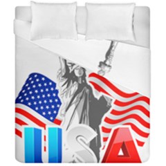 New York City Holiday United States Usa Duvet Cover Double Side (california King Size) by Jancukart