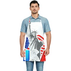 New York City Holiday United States Usa Kitchen Apron by Jancukart