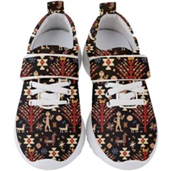 Carpet-symbols Kids  Velcro Strap Shoes by Gohar