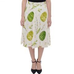 Easter Green Eggs  Classic Midi Skirt by ConteMonfrey