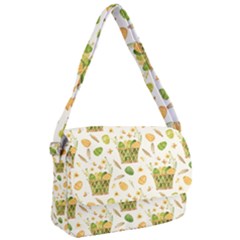 Easter Eggs   Courier Bag by ConteMonfrey